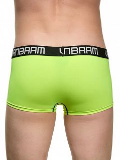 Яркие хипсы из эластичного хлопка салатового цвета Van Baam RT50059